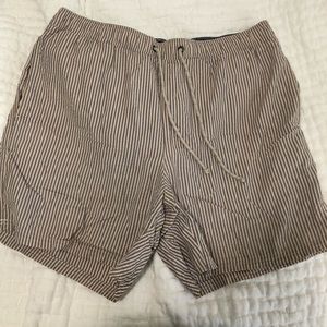 J Crew seersucker swimsuit